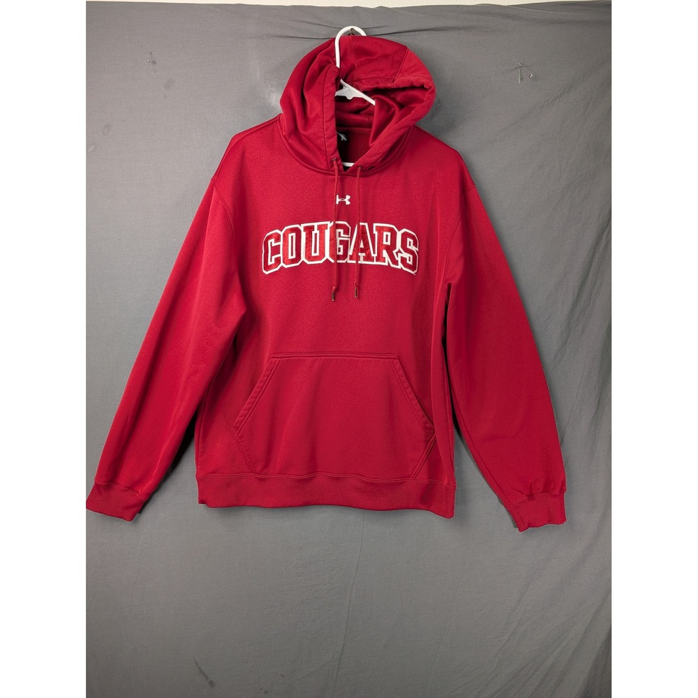Under‎ Armour Mens Cougars Graphic Hoodie Red Size Medium